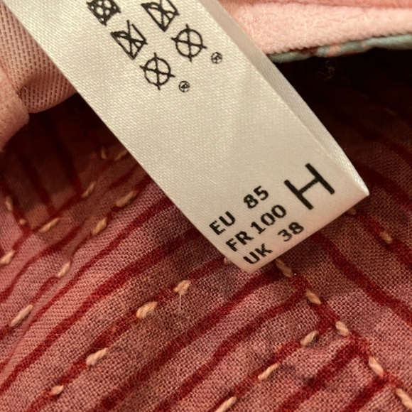 Women’s 38H PrimaDonna Twist Italian brand pink leopard print bra - Picture 3 of 13